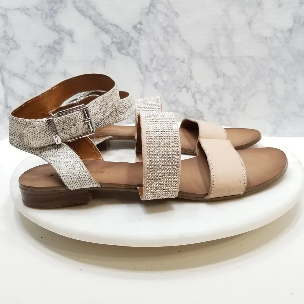 BCBGeneration 7 Whims Rhinestone Strappy Sandals‎